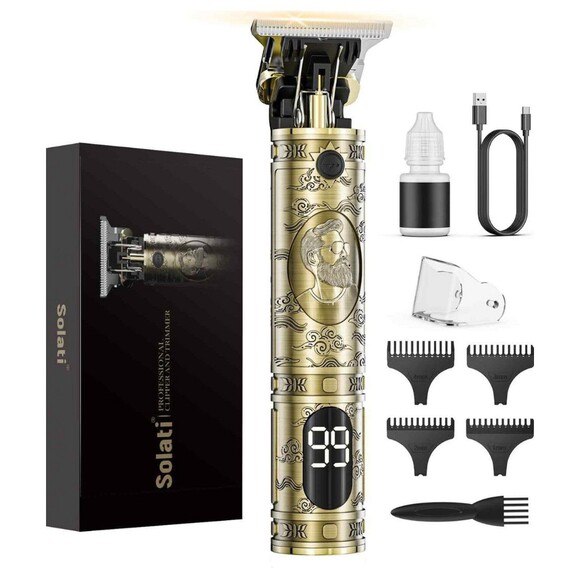 Cordless Hair Clippers for Men Professional Beard Trimmers Shaver - Picture 1 of 7